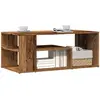 Image de vidaXL Table d'appoint vieux bois 100x50x40 cm bois d'ingénierie