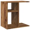 Image de vidaXL Table d'appoint Vieux Bois 50x30x50 cm Bois d'ingénierie, Table d'extrémité, Table d'appoint de canapé, Table de Lampe, Table d'accent