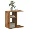 Image de vidaXL Table d'appoint vieux bois 50x30x50 cm bois d'ingénierie