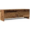 Image de vidaXL Garde-Robe Vieux Bois 100x32,5x35 cm Bois d'ingénierie, Armoire de Rangement, Organisateur de Garde-Robe, Organiseur de Placard, Placard