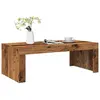 Image de vidaXL Table basse vieux bois 102x50x35 cm bois d'ingénierie
