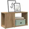 Image de vidaXL Meuble TV chêne artisanal 60x24x32 cm bois d'ingénierie