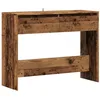 Image de vidaXL Table Console Vieux Bois 100x35x76,5 cm Bois d'ingénierie, Bout de canapé, Tables de Couloir, Support de Couloir, Table de Couloir