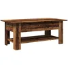 Image de vidaXL Table Basse Vieux Bois 102x55x42 cm Bois d'ingénierie, Table d'appoint, Table de Salon, Table latérale, Bout de canapé, Table Centrale