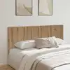 Image de vidaXL Tête de lit chêne artisanal 200x1,5x80 cm bois d'ingénierie