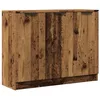 Image de vidaXL Buffet Vieux Bois 90,5x30x70 cm Bois d'ingénierie, Armoire, Armoire latérale, Armoire de Rangement, Armoire, Placard, Buffet Haut