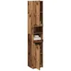 Image de vidaXL Armoire de salle de bain vieux bois bois d'ingénierie