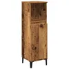 Image de vidaXL Armoire de Salle de Bain Vieux Bois 30x30x100cm Bois ingénierie