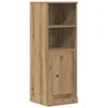 Image de vidaXL Buffet Haut chêne Artisanal 36x35,5x103,5 cm Bois d'ingénierie, Armoire, Armoire de Rangement, Buffet Haut, Armoire latérale, Armoire Haute
