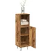 Image de vidaXL Armoire de salle de bain vieux bois 30x30x100cm bois ingénierie