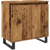 Image de vidaXL Armoire de Salle de Bain Vieux Bois 58x33x60 cm Bois ingénierie