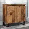 Image de vidaXL Armoire de salle de bain vieux bois 58x33x60 cm bois ingénierie