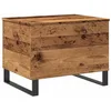 Image de Table basse vieux bois 60x44,5x45 cm bois d ingénierie