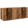Image de vidaXL Meuble TV Mural Vieux Bois 100x30x41 cm, Support TV, Armoire média, Console TV, Meuble HiFi, Centre de Divertissement, Armoire TV