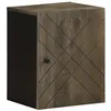 Image de vidaXL Armoire de Salle de Bain Murale 38x33x48cm Bois Massif manguier, Armoire Murale de Toilettes, Armoire de Salle de Bain Murale, Armoire de Salle de Bain Flottante