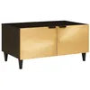 Image de vidaXL Table Basse 80 x 50 x 40 cm Bois de Mangue Massif, Table Basse rectangulaire Moderne, Accent Chic avec Rangement pour Salon, Maison contemporaine pour Repas