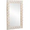 Image de vidaXL Miroir de salle de bain Finition Lavage Blanc 50 x 70 x 2,5 cm