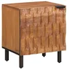 Image de vidaXL Cabinet de Chevet Marron 40 x 33,5 x 46 cm, Rangement spacieux, Table de Nuit Tendance, Armoire en Bois, Meuble Pratique, déco Cozy pour la Chambre