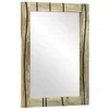 Image de vidaXL Miroir de Salle de Bain Rectangulaire Naturel 50 x 2,5 x 70 cm, Miroir rectangulaire Moderne, déco Murale en Verre, Surface réfléchissante pour l'usage Quotidien du Vanity