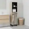 Image de vidaXL Meuble de Lavabo de Salle de Bain Blanc 38 x 33 x 160 cm