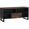 Image de vidaXL Unites TV avec tiroir Noyer 105 x 33 x 46 cm Bois d'ingénierie