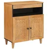 Image de vidaXL Buffet Marron Clair 33,5 x 60 x 75 cm, Buffet en Bois Rustique, armoires de Rangement durables pour la Salle à Manger, Meuble Moderne élégant