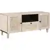Image de vidaXL Unites TV avec tiroir Blanc 105 x 33 x 46 cm Bois d'ingénierie