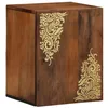 Image de vidaXL Meuble Mural Marron Miel 38 x 33 x 48 cm Bois de Mangue Massif