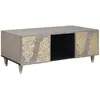 Image de vidaXL Table basse Gris 100 x 54 x 40 cm Bois de mangue massif