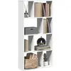 Image de vidaXL Bibliothèque Blanc 60x20x120,5 cm Bois d'ingénierie