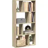Image de vidaXL Bibliothèque chêne sonoma 60x20x120,5 cm bois d'ingénierie