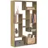 Image de vidaXL Bibliothèque chêne artisanal 72x20x120,5 cm bois d'ingénierie