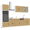 Image de vidaXL Ensemble d'armoires de cuisine 7 pcs Kalmar bois d'ingénierie