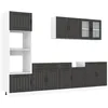 Image de vidaXL Ensemble d'armoires de cuisine 7 pcs Kalmar bois d'ingénierie, ensemble d'armoires, étagère de rangement, placard, armoire de cuisine