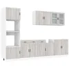 Image de vidaXL Ensemble d'armoires de Cuisine 7 pcs Kalmar Bois d'ingénierie