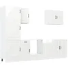Image de vidaXL Ensemble d'armoires de Cuisine 7 pcs Kalmar Bois d'ingénierie, Ensemble d'armoire, étagère de Rangement, Placard, Armoire de Cuisine