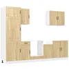 Image de vidaXL Ensemble d'armoires de Cuisine 7 pcs Kalmar Bois d'ingénierie, Ensemble d'armoire, étagère de Rangement, Placard, Armoire de Cuisine
