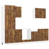 Image de vidaXL Ensemble d'armoires de Cuisine 7 pcs Kalmar Bois d'ingénierie, Ensemble d'armoire, étagère de Rangement, Placard, Armoire de Cuisine