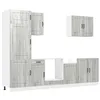 Image de vidaXL Ensemble d'armoires de Cuisine 7 pcs Kalmar Bois d'ingénierie, Ensemble d'armoire, étagère de Rangement, Placard, Armoire de Cuisine