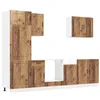 Image de vidaXL Ensemble d'armoires de Cuisine 7 pcs Kalmar Bois d'ingénierie, Ensemble d'armoire, étagère de Rangement, Placard, Armoire de Cuisine