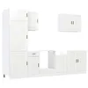 Image de Ensemble d armoires de cuisine 7 pcs Kalmar bois d ingénierie
