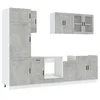 Image de vidaXL Ensemble d'armoires de Cuisine 8 pcs Kalmar Bois d'ingénierie, Ensemble d'armoires, étagère de Rangement, Placard, Armoire de Cuisine