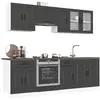 Image de vidaXL Ensemble d'armoires de cuisine 8 pcs Kalmar bois d'ingénierie