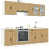 Image de vidaXL Ensemble d'armoires de cuisine 8 pcs Kalmar bois d'ingénierie