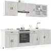 Image de vidaXL Ensemble d'armoires de cuisine 8 pcs Kalmar bois d'ingénierie