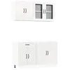 Image de vidaXL Ensemble d'armoires de Cuisine 4 pcs Kalmar Bois d'ingénierie, Ensemble d'armoires, étagère de Rangement, Placard, Armoire de Cuisine