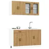Image de vidaXL Ensemble d'armoires de cuisine 4 pcs Kalmar bois d'ingénierie
