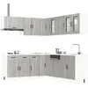 Image de vidaXL Ensemble d'armoires de cuisine 11 pcs Kalmar bois d'ingénierie