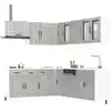 Image de vidaXL Ensemble d'armoires de cuisine 11 pcs Lucca bois d'ingénierie