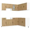 Image de vidaXL Ensemble d'armoires de Cuisine 11 pcs Kalmar Bois d'ingénierie, Ensemble d'armoires, étagère de Rangement, Placard, Armoire de Cuisine